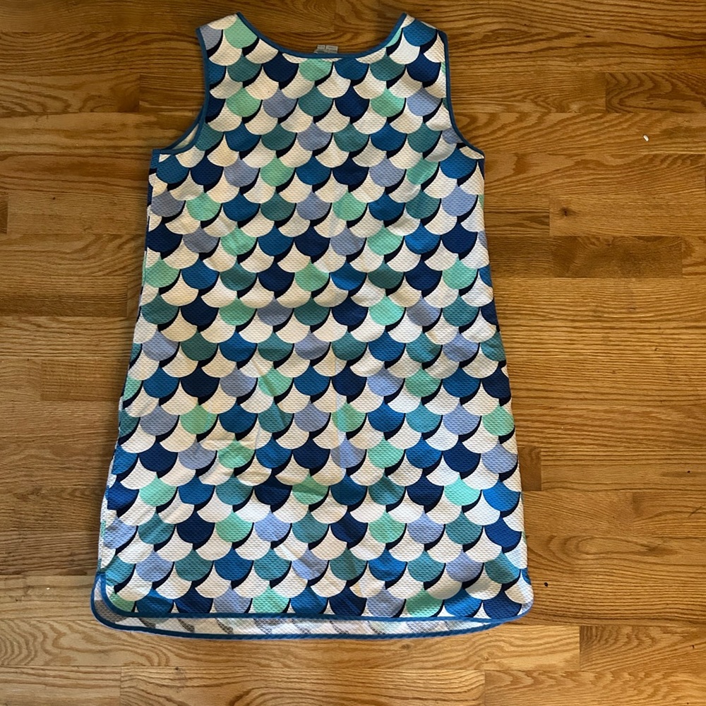 Boden 10 short sleeveless summer dress with pockets!
